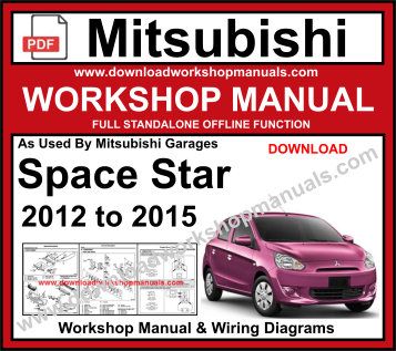 mitsubishi Space Star service repair Workshop manual pdf